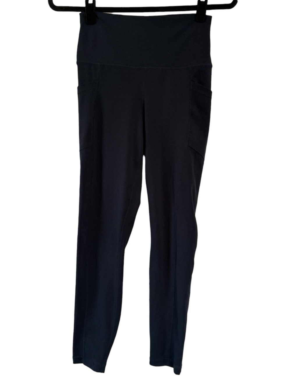 Yogalicious Lux Navy Blue Leggings with Side Pockets